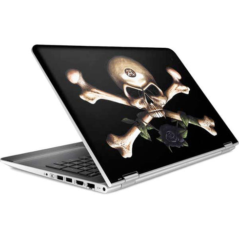Alchemy Skull and Crossbones HP Pavilion Skin